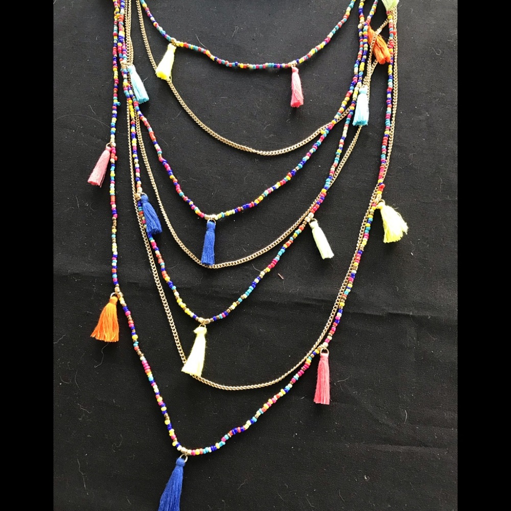 Beaded Necklace and Earrings       NWT - Picture 3 of 4